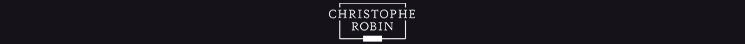 Logo del marchio Christophe Robin