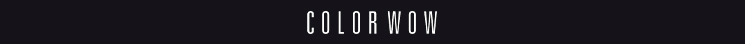 Logo del marchio Color WOW