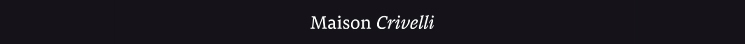 Logo del marchio Maison Crivelli